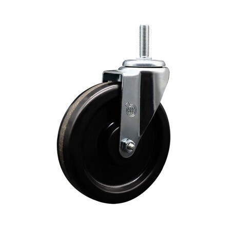 Service Caster 6 Inch Phenolic Wheel Swivel 58 Inch Threaded Stem Caster Service Caster SCC-TS20S615-PHS-58212